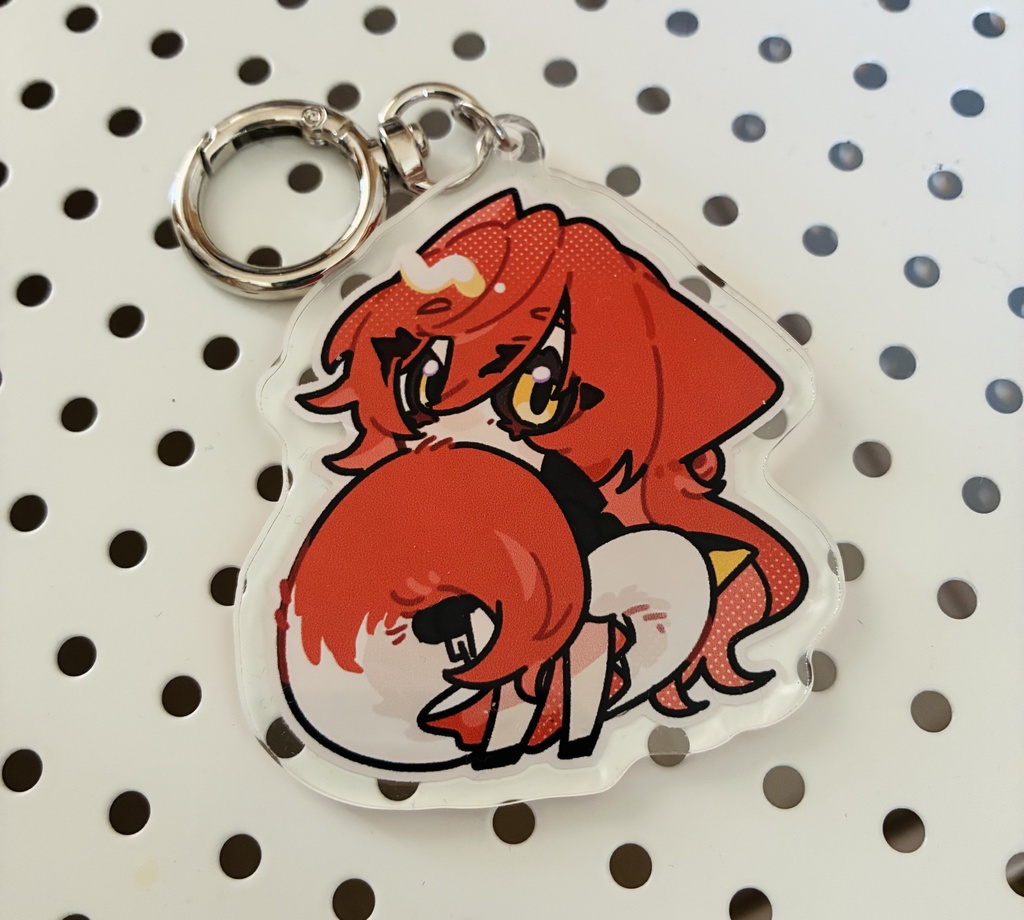 【ねこ】姫子 アクリルキーホルダー