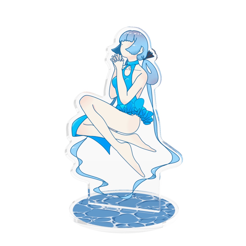 カツオノエボシちゃんアクリルフィギュア~うみのおともだちシリーズ