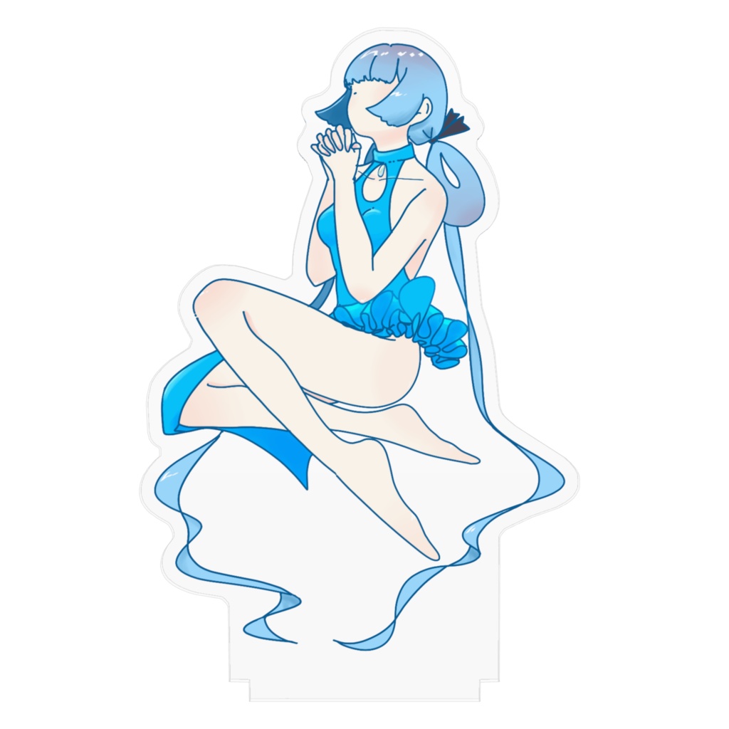 カツオノエボシちゃんアクリルフィギュア~うみのおともだちシリーズ