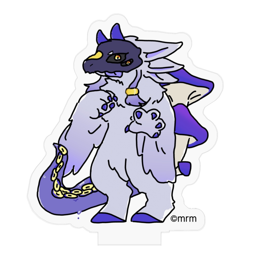 【50×50mm】雨御茸ノコ(うごのたけのこ)さんアクリルフィギュア