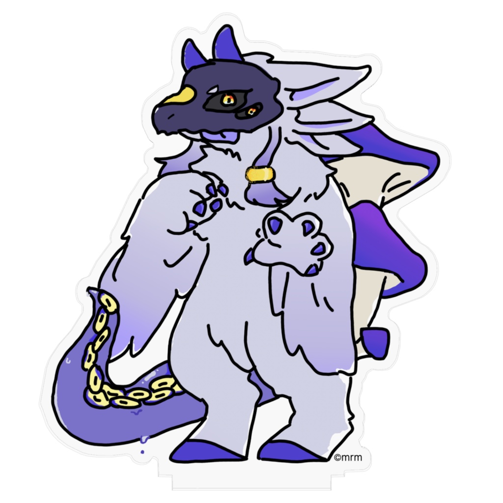 【100×100mm】雨御茸ノコ(うごのたけのこ)アクリルフィギュア