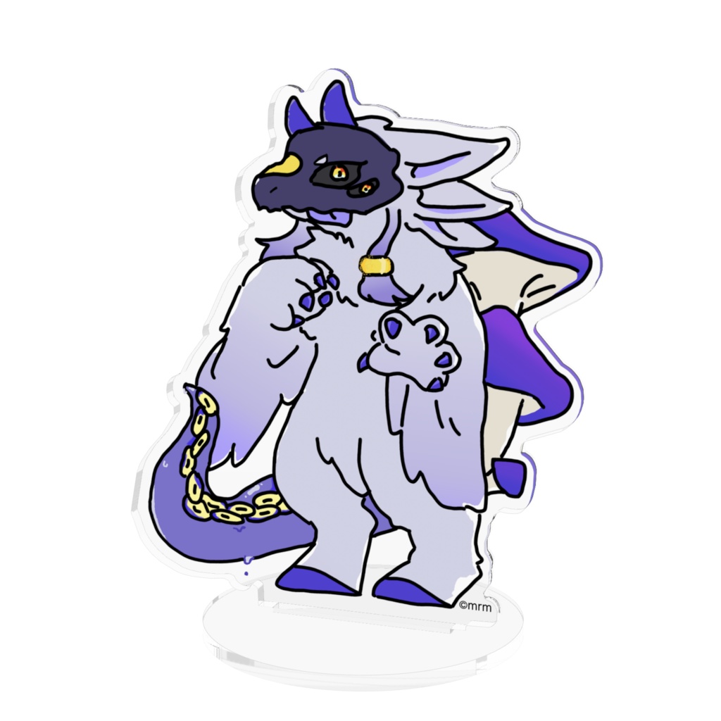 【100×100mm】雨御茸ノコ(うごのたけのこ)アクリルフィギュア