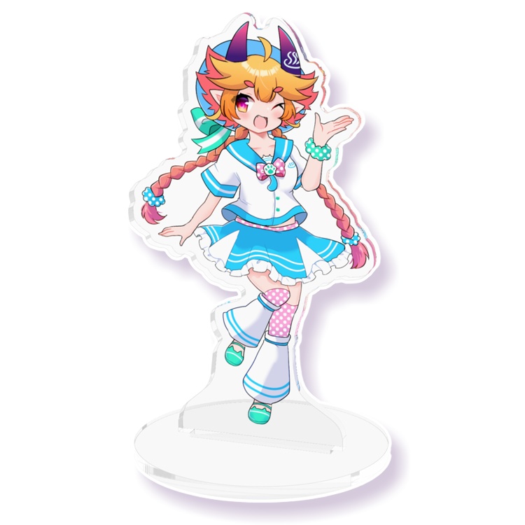 さぶぱれ×湯ノ鬼泉 アクリルスタンド/缶バッチ