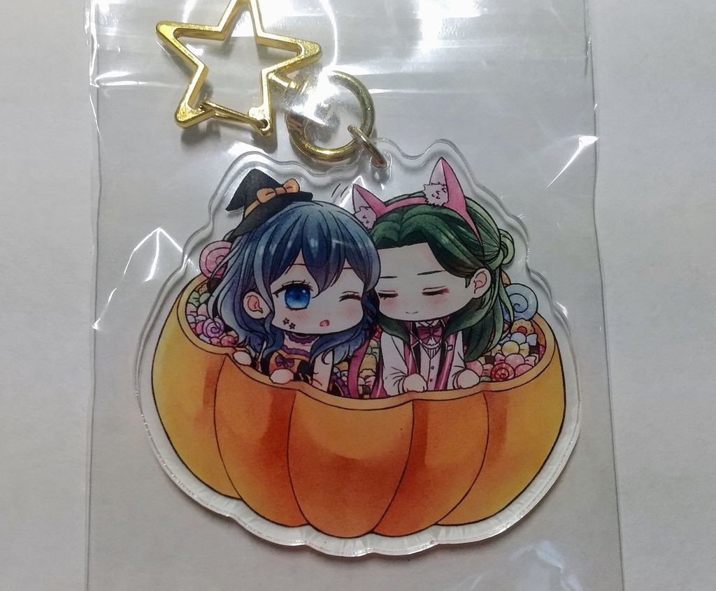 ハロウィンリンレス(アクリルキーホルダー)