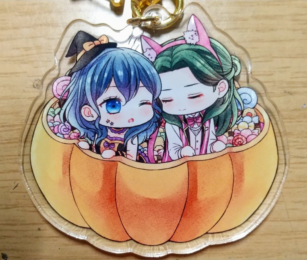 ハロウィンリンレス(アクリルキーホルダー)