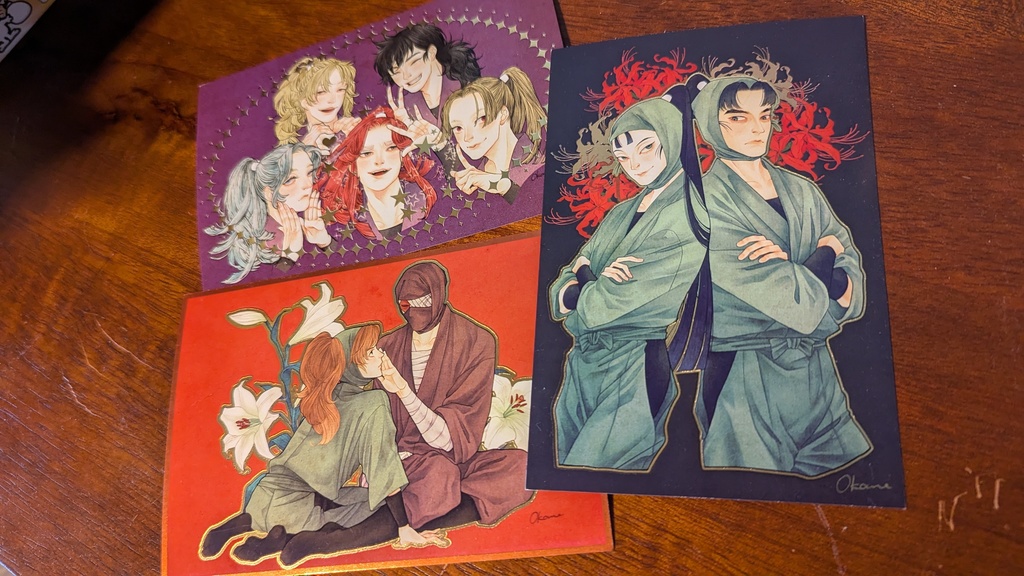 六いポストカード