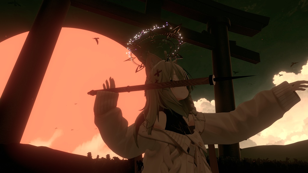 なんの変哲もない槍【VRC想定】【無料】