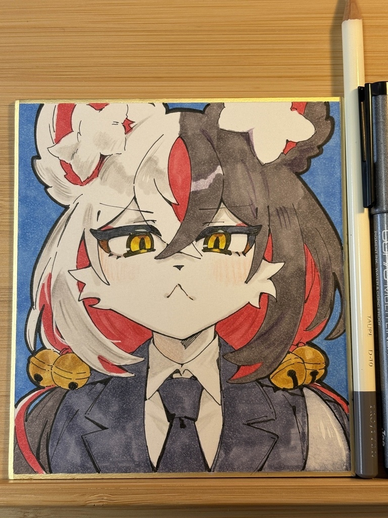 【支払い後から制作開始】カラー色紙を依頼する【12x13.5cm】