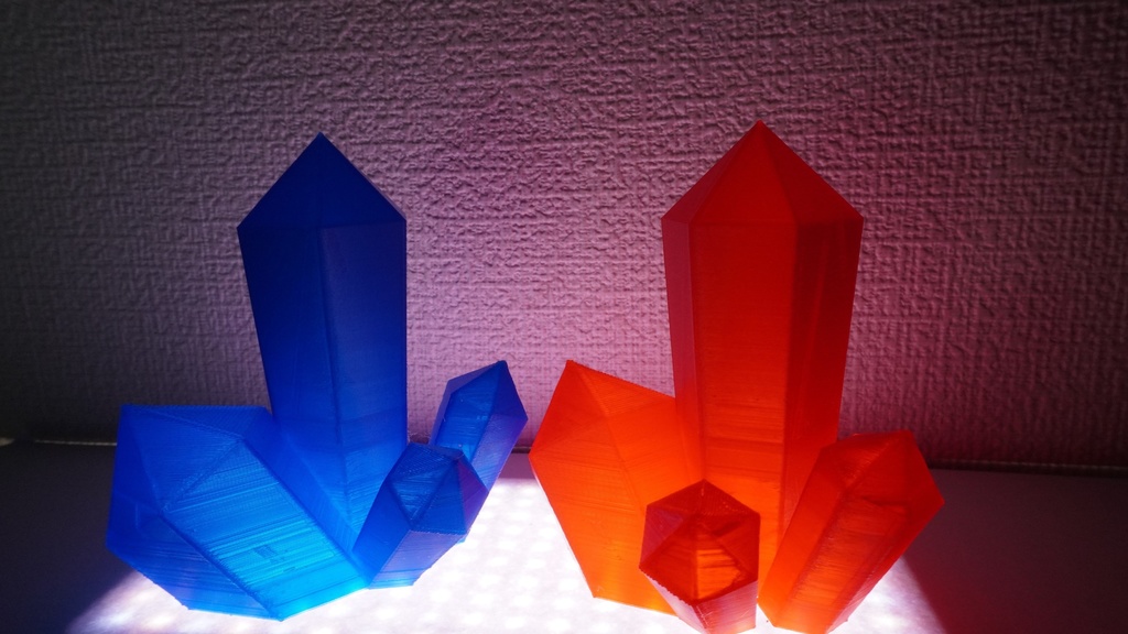 クリスタル【3Dプリンター用データ】