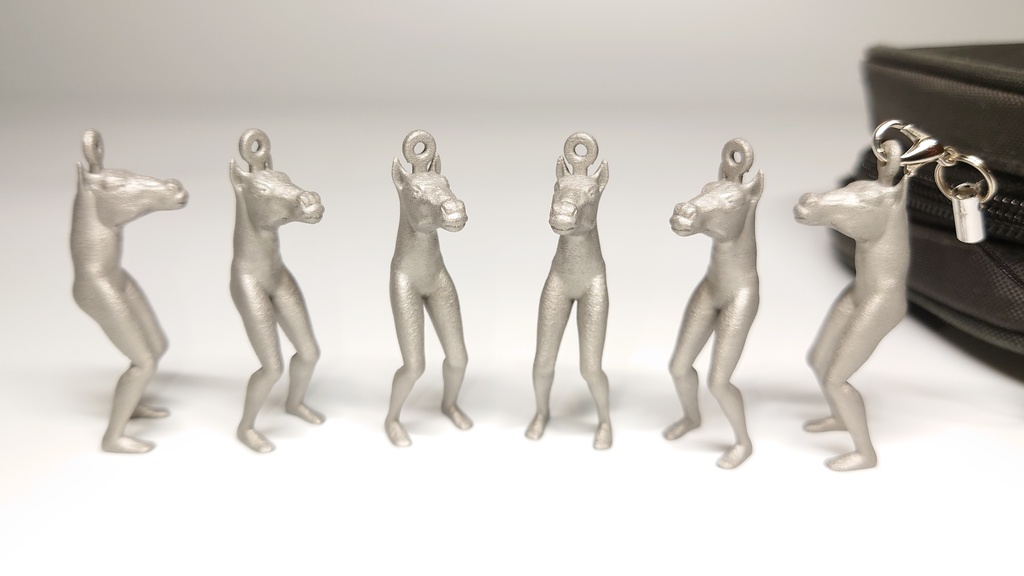 【積みタウロス】逆ケンタウロス ストラップ~金属製