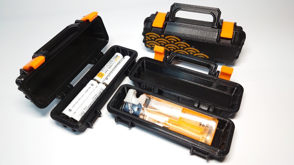 和柄コンパクトケース~ハンコ~SDカード