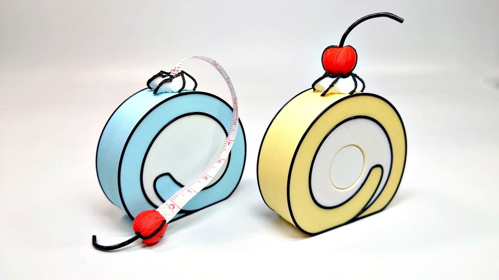 2Dロールケーキ 巻尺