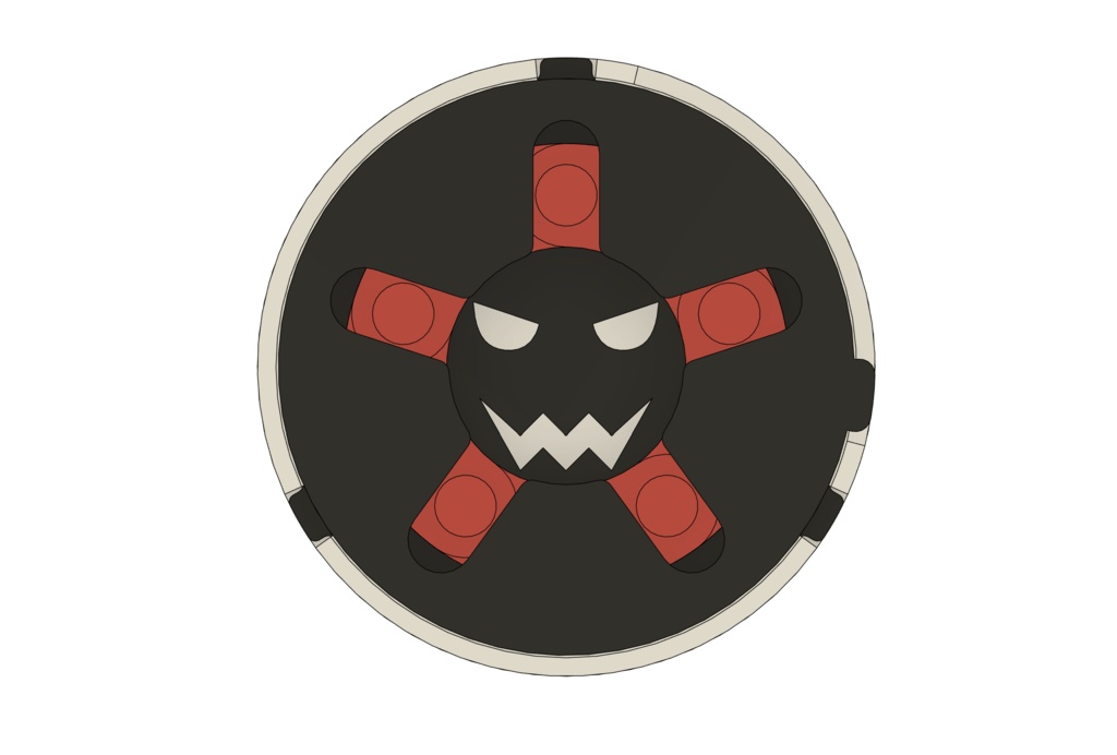 メカニカルアイリス-コイン【3Dプリンター用データ】