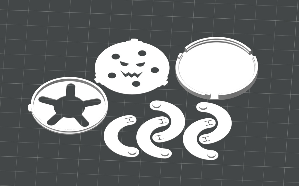 メカニカルアイリス-コイン【3Dプリンター用データ】