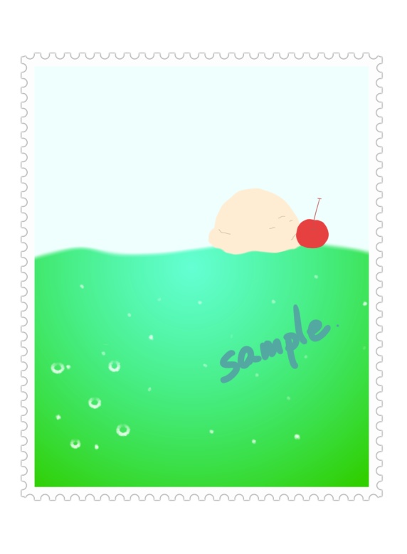 クリームソーダマスキングテープ