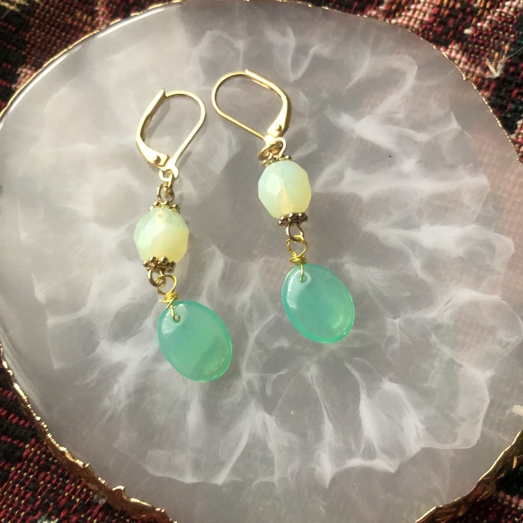 【クロエselect Summervacation アクア】イメージピアス※イヤリングに変更可能