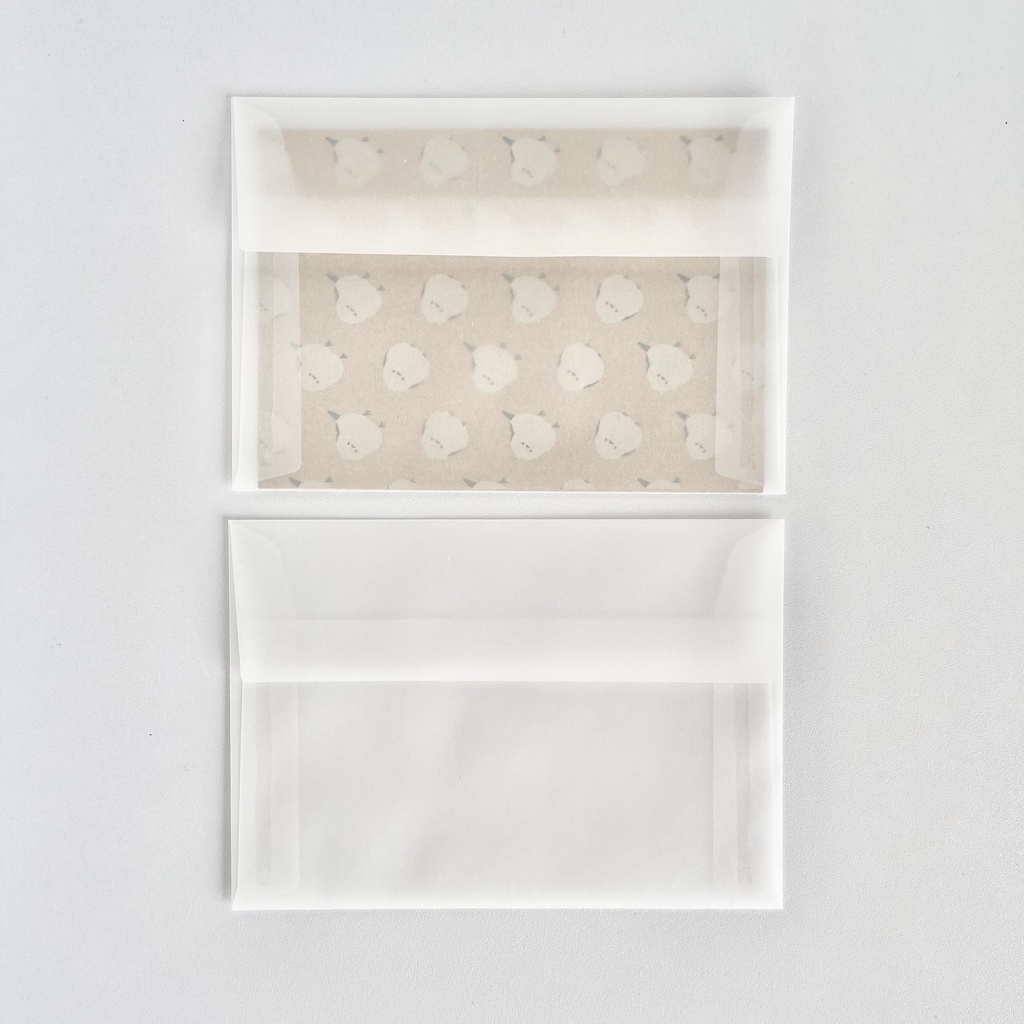 【北海道のどうぶつシリーズ】クラフト紙なシマエナガ【レターセット】