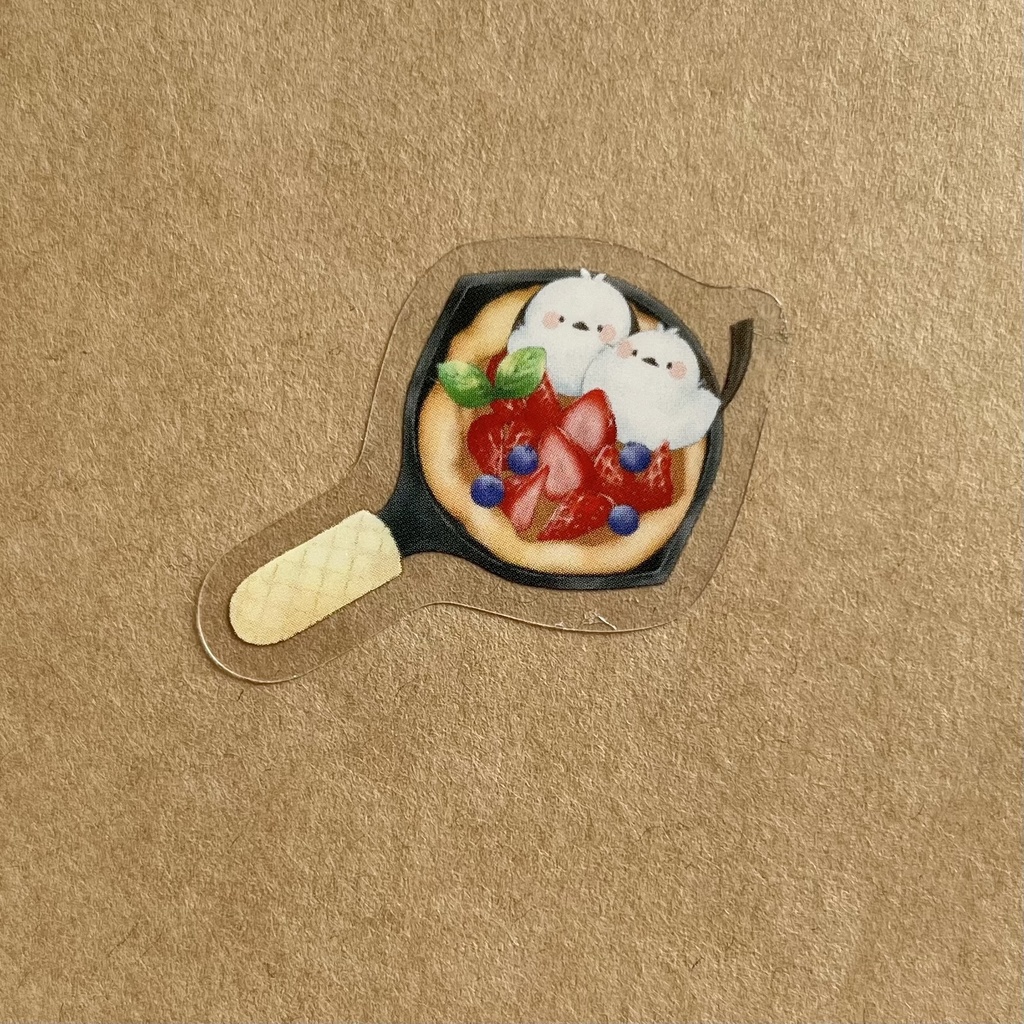 【北海道のどうぶつシリーズ】SHIMAENAGA'S CAFE【シールシート】