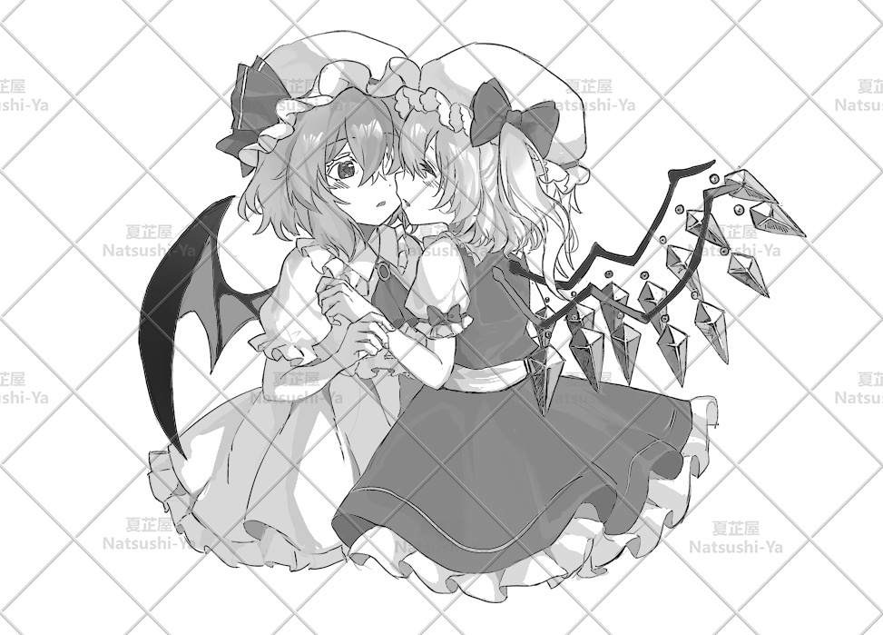 【再販】レミリアとフランドール風船