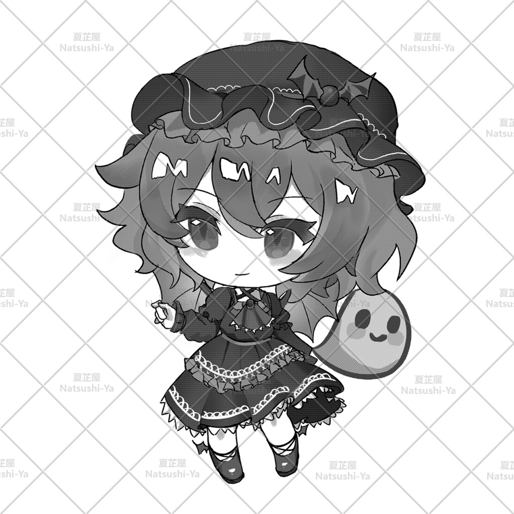 ハロウィン衣装のレミリアちゃん風船