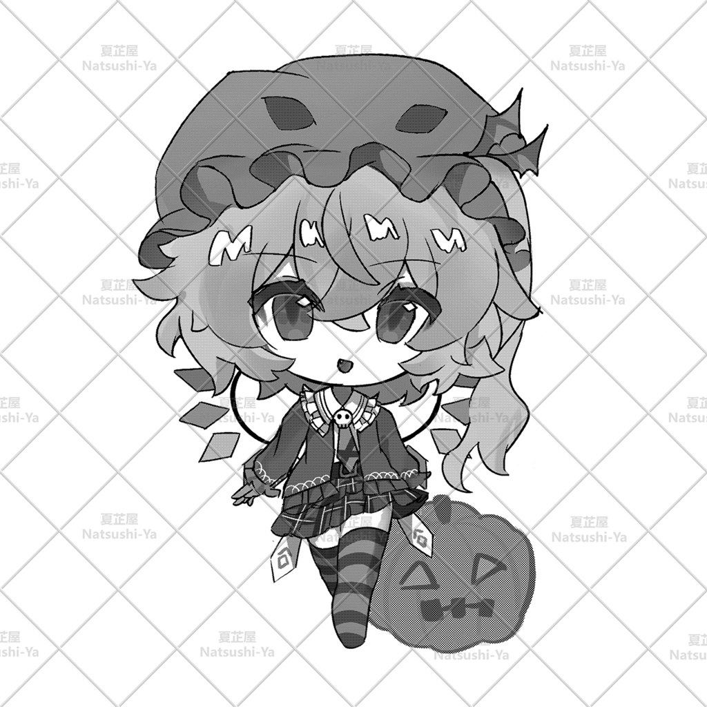 ハロウィン衣装のフランドールちゃん風船