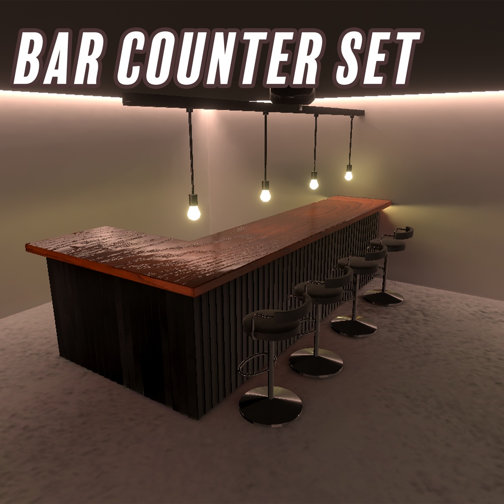 [VRChat想定]　BarCounter Set