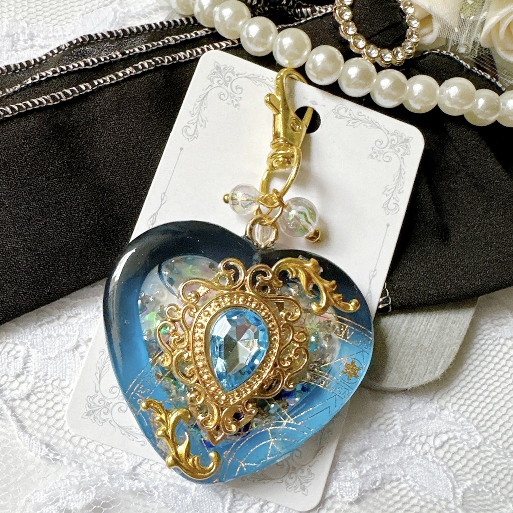 蒼の女神バージョン 女神の舞踏会– Bal de Déesse – オイル入りシェイカー シャカシャカキーホルダー