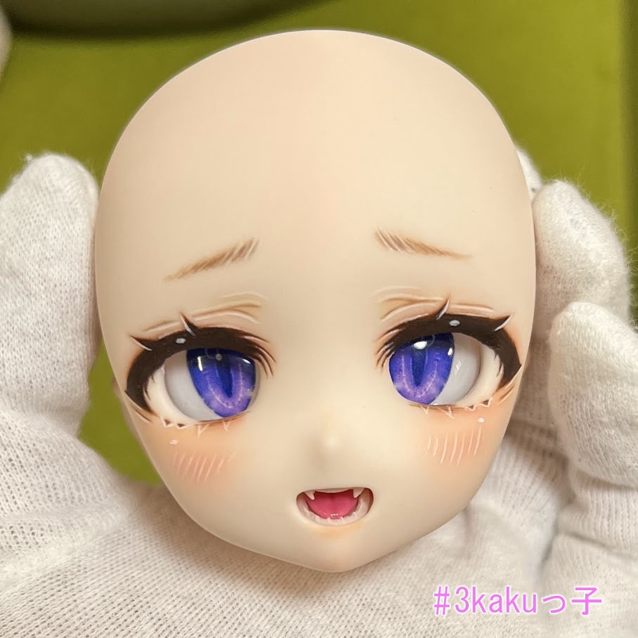 【カスタムヘッド】DDH-27 セミホワイト(ソフビ盛り)