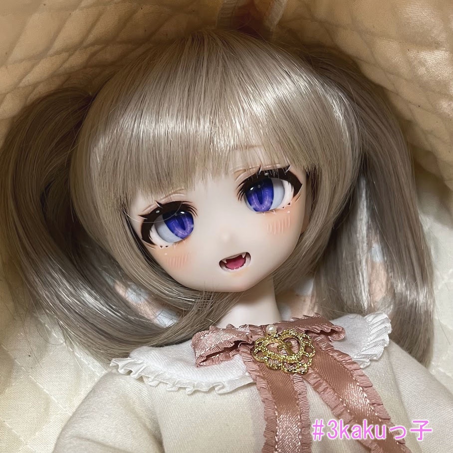 【カスタムヘッド】DDH-27 セミホワイト(ソフビ盛り)