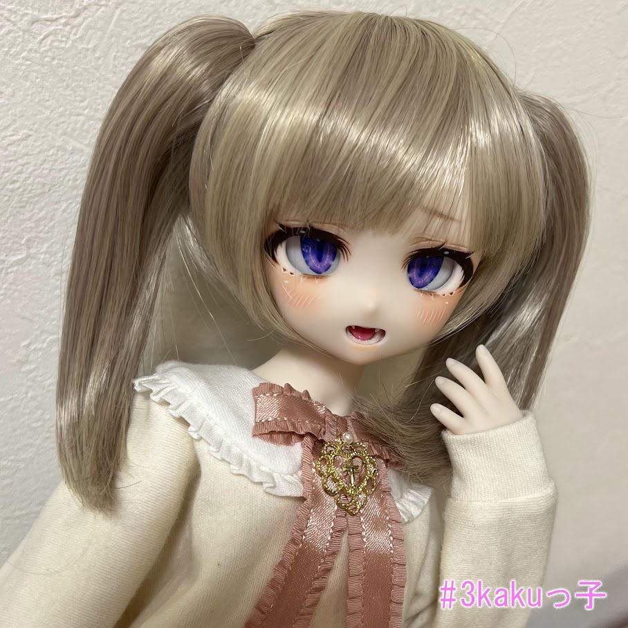 【カスタムヘッド】DDH-27 セミホワイト(ソフビ盛り)