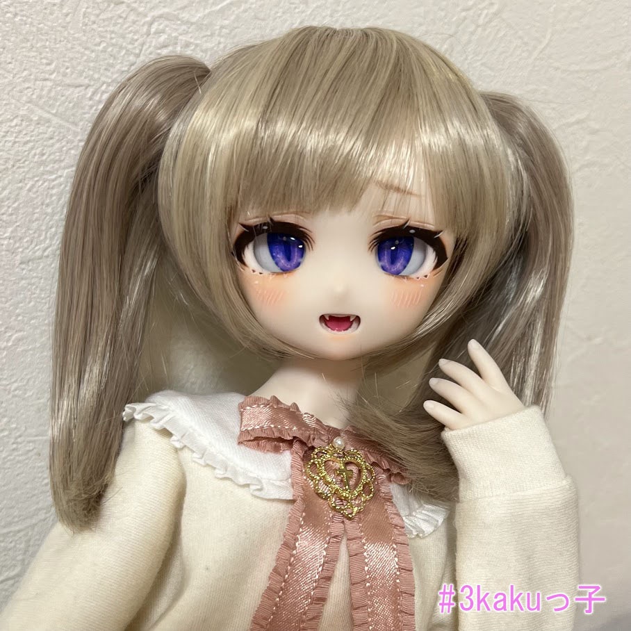 【カスタムヘッド】DDH-27 セミホワイト(ソフビ盛り)