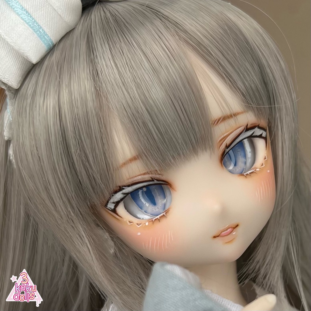 カスタムヘッド】DDH-27 セミホワイト(ソフビ盛り） - △3kaku△dolls