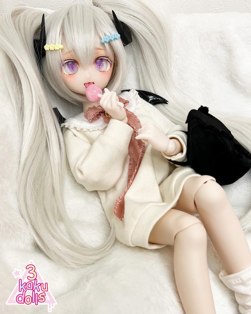 【カスタムヘッド】DDH-27 (手描き碁石アイ&カボションアイ付、口パーツ付)