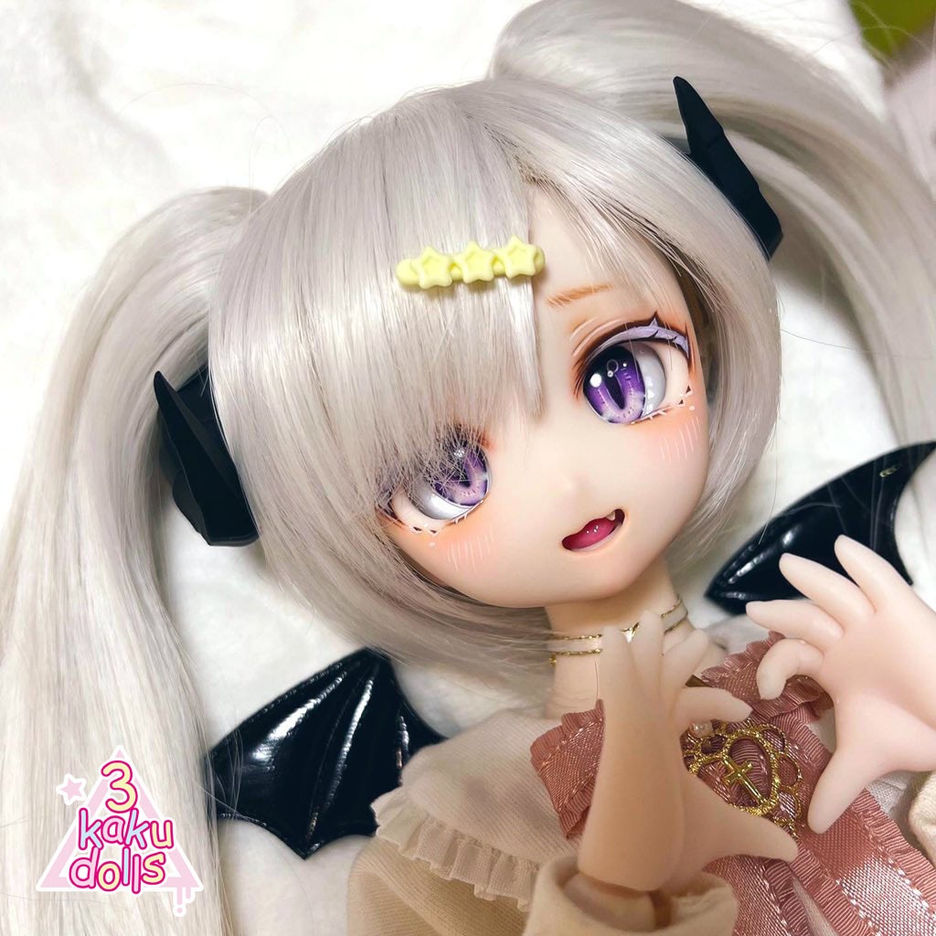 【カスタムヘッド】DDH-27 (手描き碁石アイ&カボションアイ付、口パーツ付)