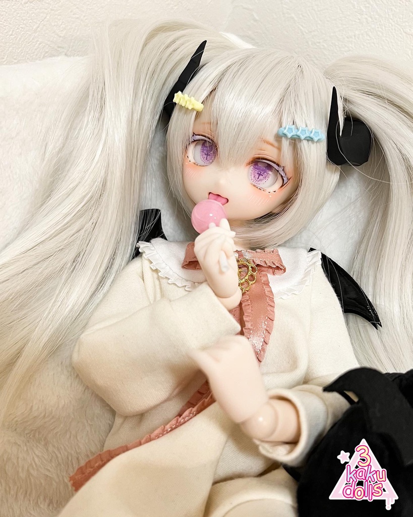 【カスタムヘッド】DDH-27 (手描き碁石アイ&カボションアイ付、口パーツ付)