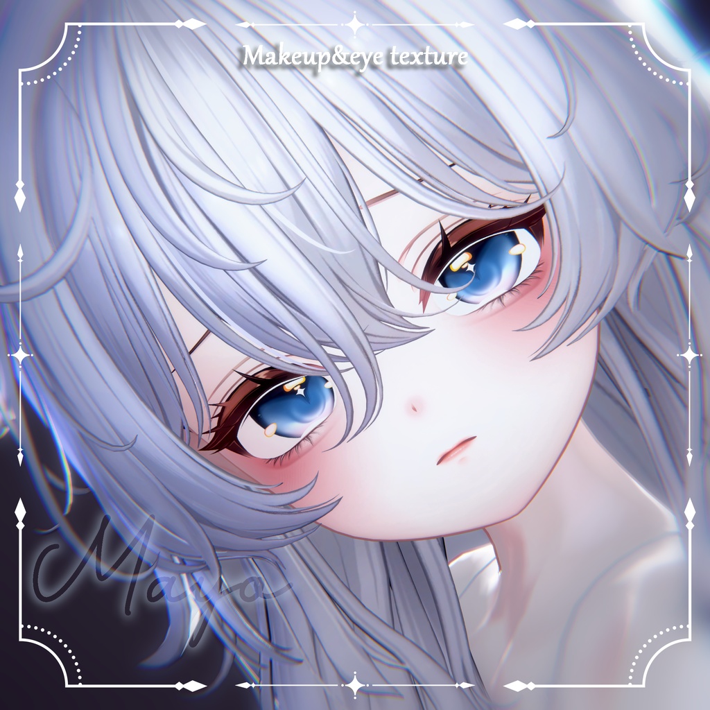 【まよ】清楚系MAKEUP & EYE & Face Blendshape