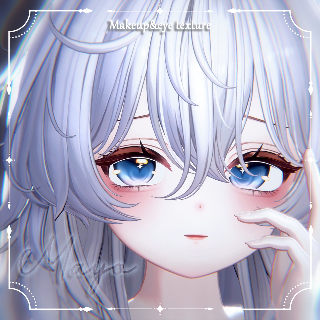 【まよ】清楚系MAKEUP & EYE & Face Blendshape