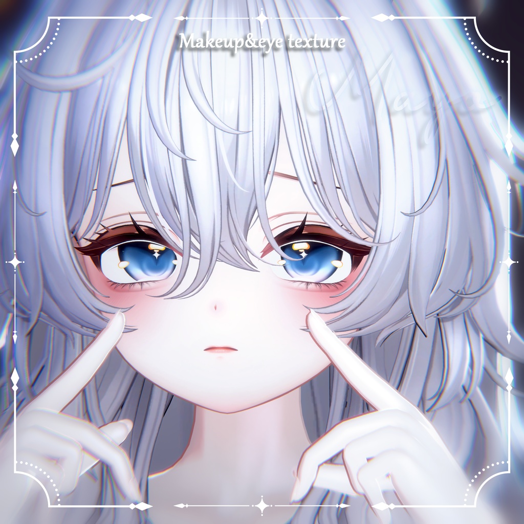 【まよ】清楚系MAKEUP & EYE & Face Blendshape