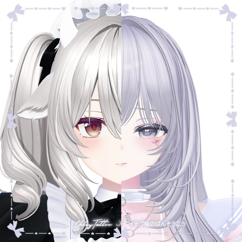 【ミルティナ】Dreamy Ribbon 🎀 MAKEUP & EYE & Face Blendshape