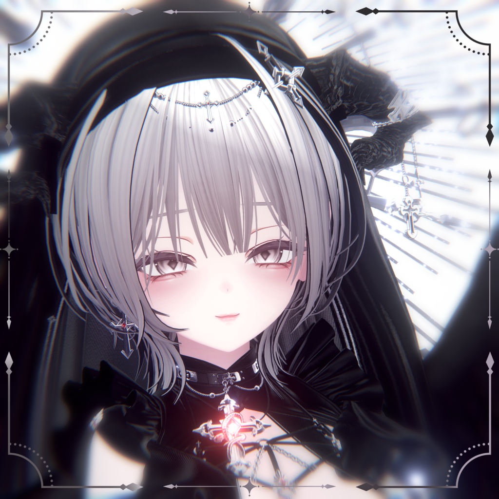 【ミルティナ】✧純潔✧ MAKEUP & EYE & Face Blendshape