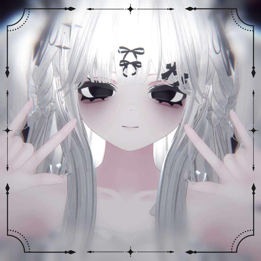 【ミルフィ】Moonlit Doll ☽ MAKEUP & EYE & Face Blendshape 1