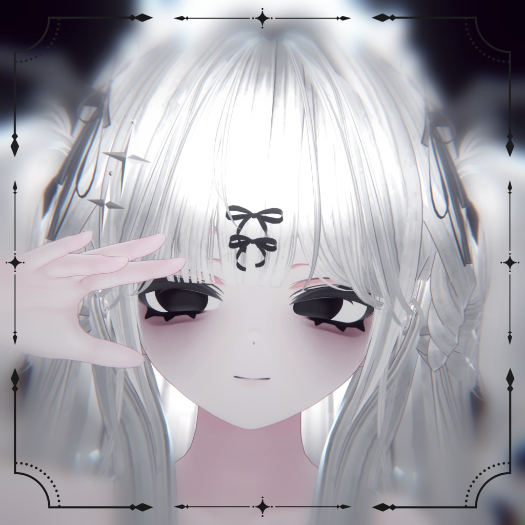 【ミルフィ】Moonlit Doll ☽ MAKEUP & EYE & Face Blendshape 1