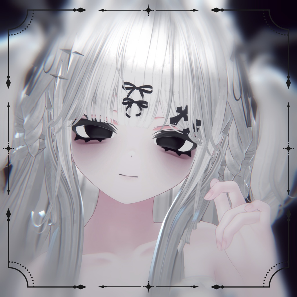 【ミルフィ】Moonlit Doll ☽ MAKEUP & EYE & Face Blendshape 1