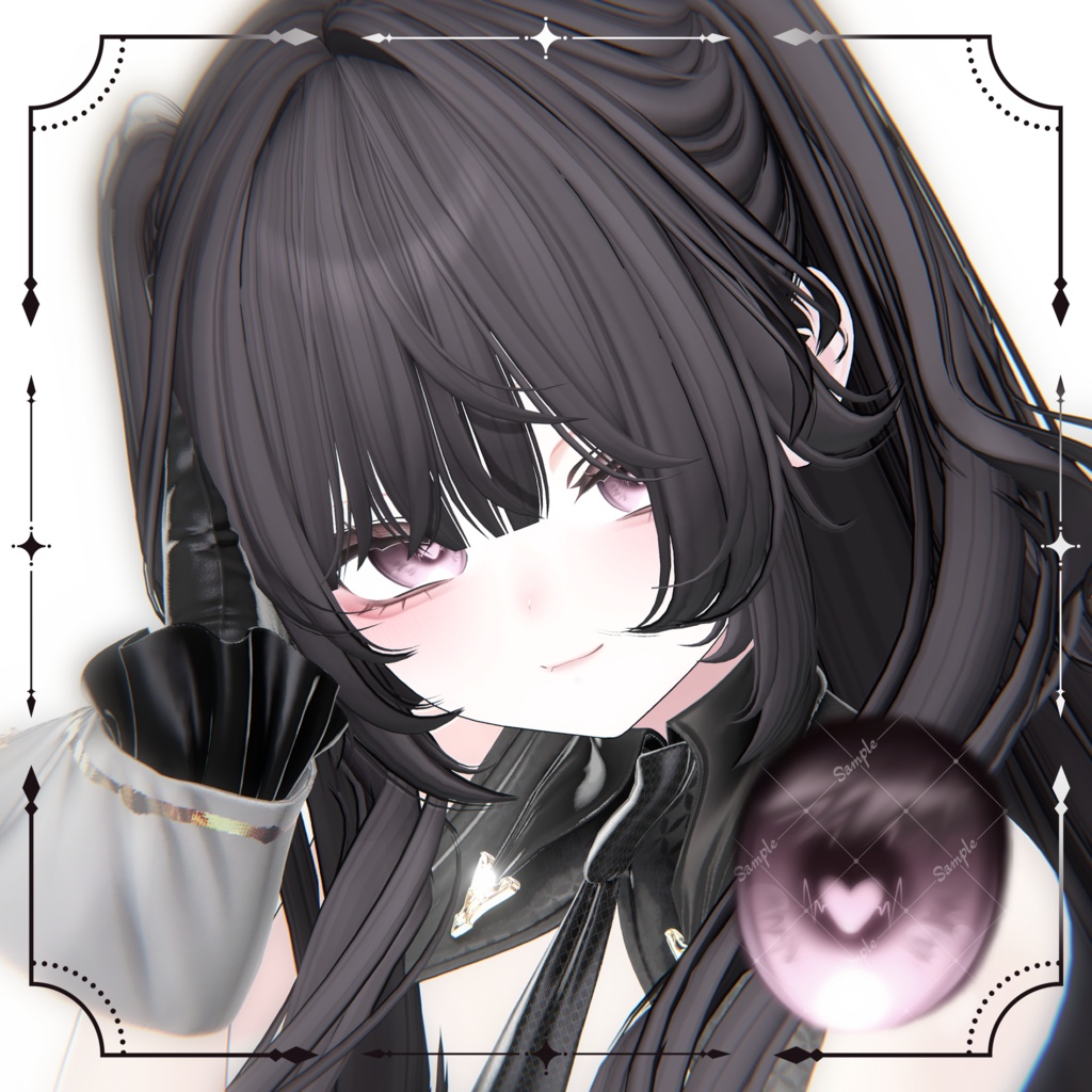 【しなの】Heart Signalﮩ٨ـ♡ﮩ٨ـ MAKEUP & EYE & Face Blendshape 1