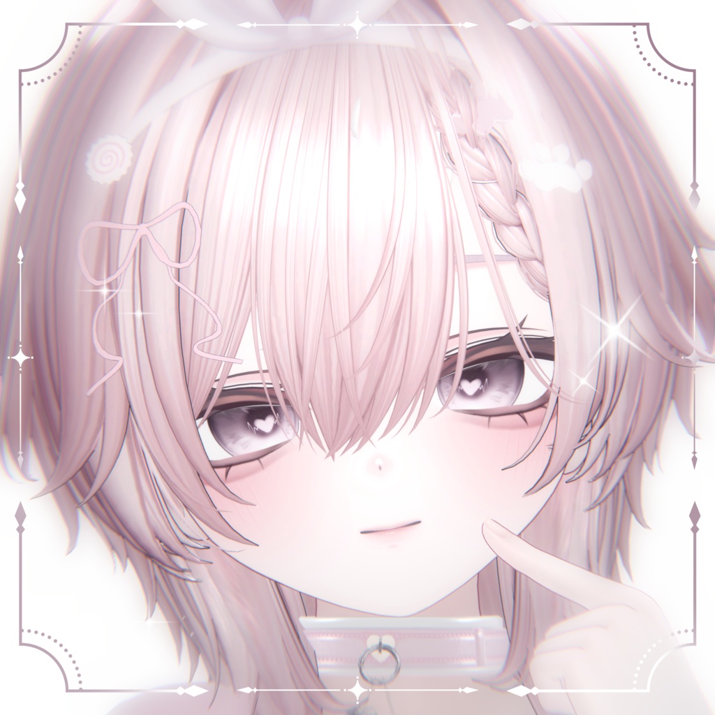 【ミルフィ】Heart Signalﮩ٨ـ♡ﮩ٨ـ MAKEUP & EYE & Face Blendshape
