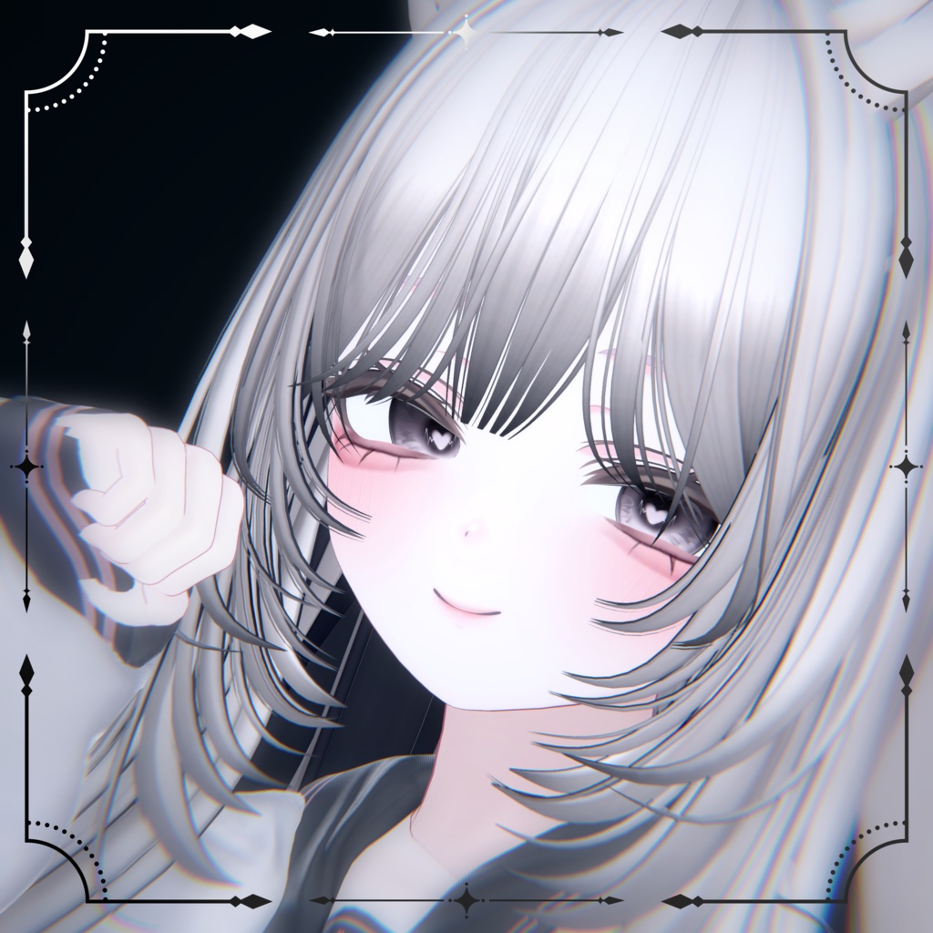 【ミルフィ】Heart Signalﮩ٨ـ♡ﮩ٨ـ MAKEUP & EYE & Face Blendshape