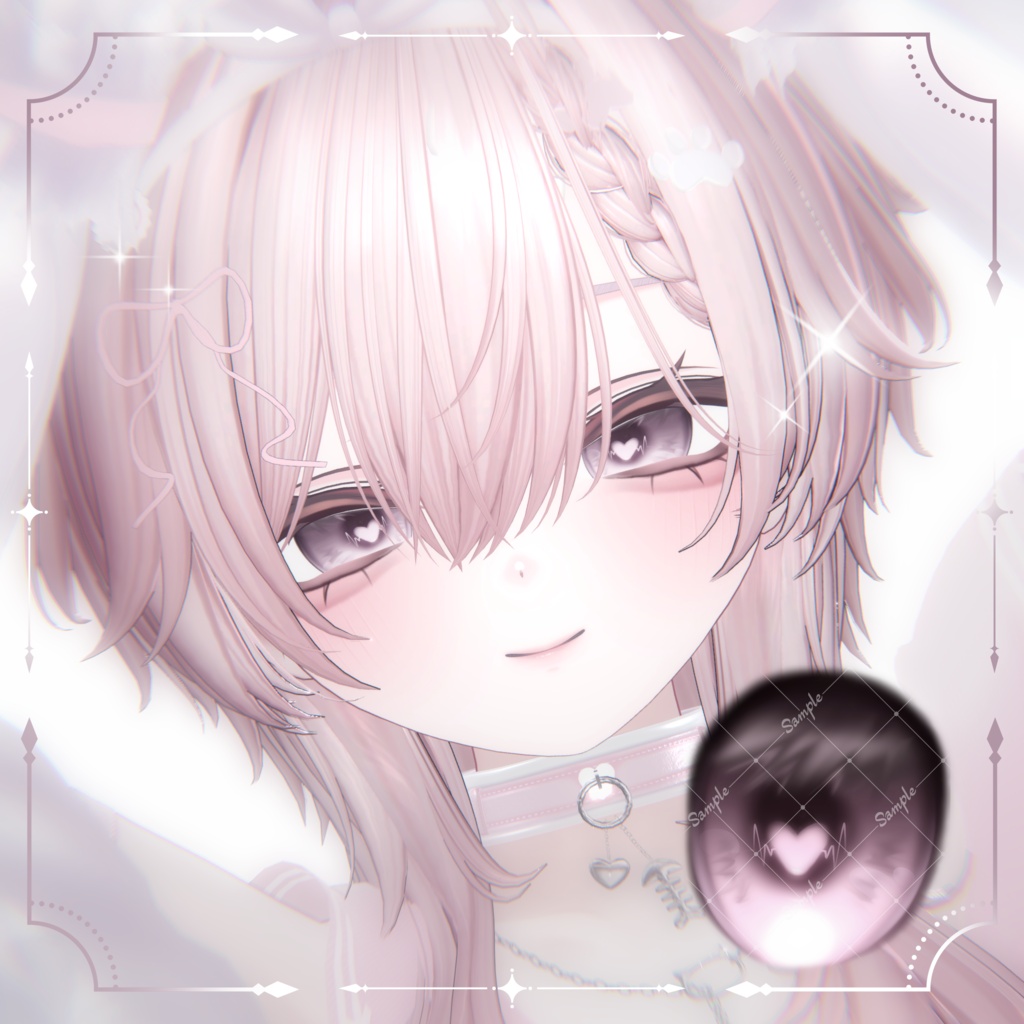 【ミルフィ】Heart Signalﮩ٨ـ♡ﮩ٨ـ MAKEUP & EYE & Face Blendshape