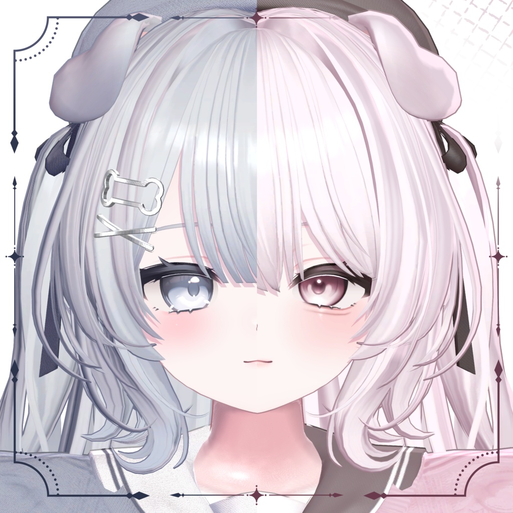 【 ちゆ 】Milky Blush MAKEUP & EYE & Face Blendshape