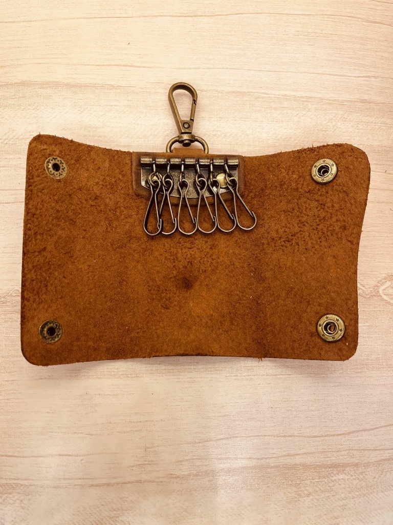 タツミモチーフ レザー キーケース