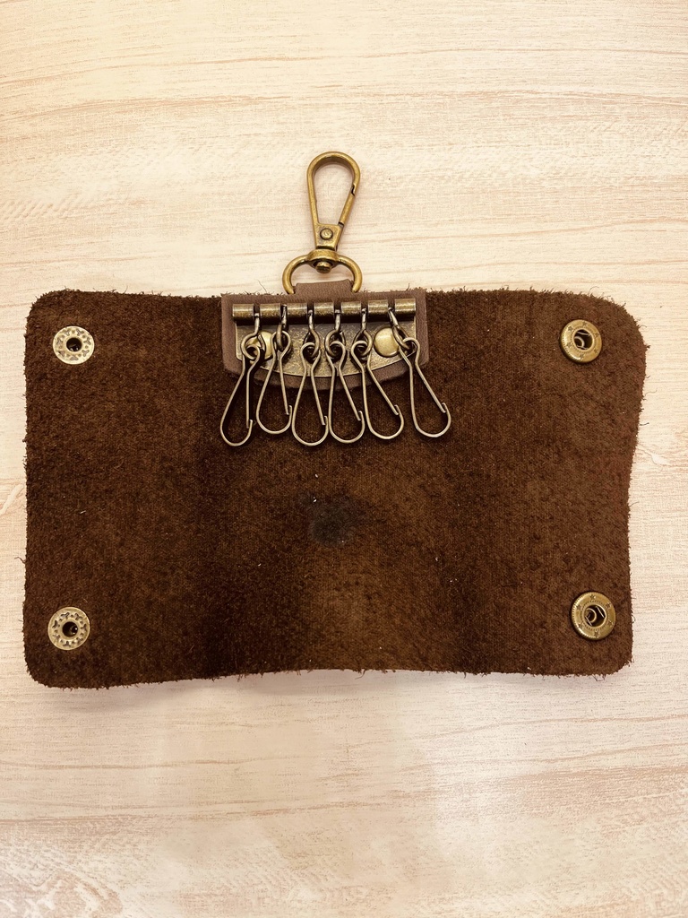 タツミモチーフ レザー キーケース